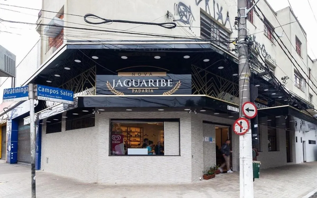 Aconchegante Studio No Bras Com Piscina/Metro Bras Сан-Пауло